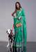 Picture of Gorgeous Silk Dark Cyan Saree