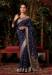 Picture of Resplendent Silk Navy Blue Saree