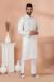 Picture of Ideal Georgette White Kurtas