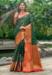 Picture of Sightly Silk Sea Green Saree