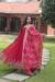 Picture of Bewitching Georgette Deep Pink Readymade Gown