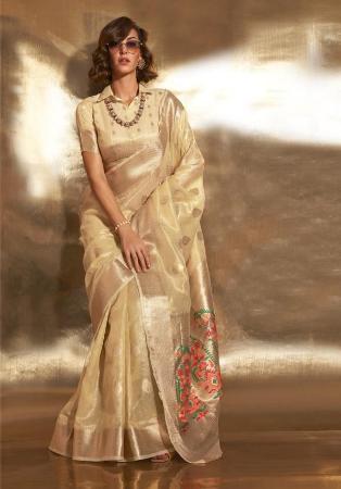 Picture of Superb Silk Burly Wood Saree