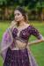 Picture of Grand Georgette Brown Readymade Lehenga Choli