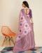 Picture of Fine Silk Plum Saree