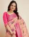 Picture of Pretty Silk Pale Violet Red Saree