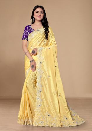 Picture of Elegant Georgette Khaki Saree