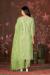 Picture of Stunning Cotton Dark Khaki Straight Cut Salwar Kameez