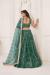 Picture of Elegant Net Dark Green Lehenga Choli