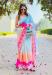 Picture of Ideal Georgette Light Steel Blue Saree