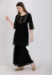 Picture of Graceful Georgette Black Readymade Salwar Kameez