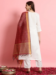 Picture of Graceful Silk White Readymade Salwar Kameez