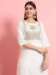 Picture of Graceful Silk White Readymade Salwar Kameez