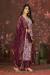 Picture of Resplendent Cotton Rosy Brown Straight Cut Salwar Kameez