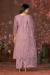 Picture of Charming Cotton Plum Straight Cut Salwar Kameez