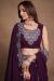 Picture of Charming Georgette Purple Lehenga Choli