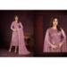 Picture of Rayon & Cotton Maroon Readymade Salwar Kameez