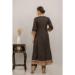 Picture of Rayon & Cotton Black Readymade Salwar Kameez