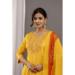 Picture of Rayon & Cotton Orange Readymade Salwar Kameez