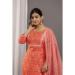 Picture of Rayon & Cotton Crimson Readymade Salwar Kameez