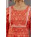 Picture of Rayon & Cotton Crimson Readymade Salwar Kameez