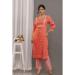 Picture of Rayon & Cotton Crimson Readymade Salwar Kameez