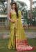 Picture of Ravishing Organza Dark Khaki Saree