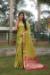 Picture of Ravishing Organza Dark Khaki Saree