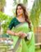 Picture of Ideal Silk Light Green Saree