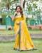 Picture of Graceful Silk Golden Rod Saree