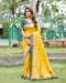 Picture of Graceful Silk Golden Rod Saree