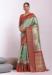 Picture of Comely Silk Dark Sea Green Saree