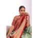 Picture of Comely Silk Dark Sea Green Saree