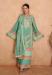 Picture of Wonderful Chiffon Silver Straight Cut Salwar Kameez