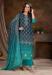 Picture of Elegant Silk Dark Slate Grey Readymade Salwar Kameez