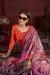 Picture of Marvelous Crepe & Silk Salmon Saree