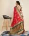 Picture of Beauteous Silk Crimson Saree