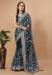 Picture of Ideal Silk Dark Slate Grey Saree