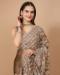 Picture of Resplendent Silk Bisque Saree