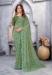 Picture of Nice Chiffon Dark Sea Green Saree