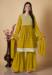 Picture of Georgette Dark Golden Rod Readymade Salwar Kameez