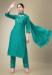 Picture of Radiant Cotton Dark Cyan Readymade Salwar Kameez