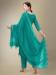 Picture of Radiant Cotton Dark Cyan Readymade Salwar Kameez