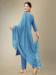 Picture of Shapely Cotton Steel Blue Readymade Salwar Kameez