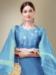 Picture of Shapely Cotton Steel Blue Readymade Salwar Kameez