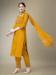 Picture of Cotton Dark Golden Rod Readymade Salwar Kameez