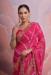 Picture of Radiant Georgette Deep Pink Saree