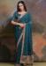 Picture of Exquisite Georgette Midnight Blue Saree