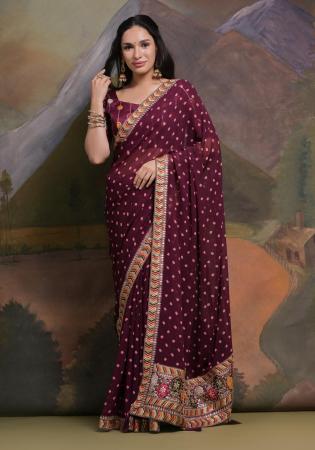 Picture of Alluring Georgette Sienna Saree