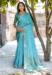 Picture of Amazing Silk Sea Green Saree