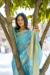 Picture of Amazing Silk Sea Green Saree